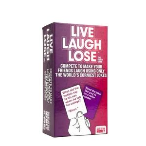 Live Laugh Lose Card Game - Purple